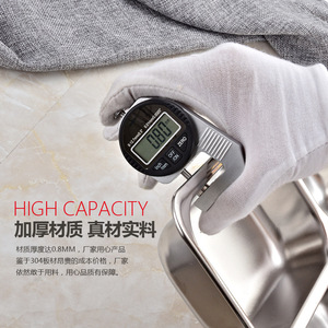 Stainless Steel <b>Lunch</b> <b>Box</b> 304 Rectangle <b>Microwave</b> Safe For Adults Hotel Food Use - Product Image 4