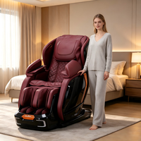Fauteuil de massage moderne minimaliste de style nordique, ergonomique, inclinable et chauffant pour la maison et le bureau