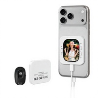 Moniteur de selfie pour téléphone portable avec kit d'attache magnétique, certifié, adapté au streaming en direct et au tournage de vlogs