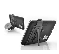 Sistema de Navegación GPS Satelital para Tablero de Camión, 256 MB y 16 GB, Sistema de Navegación GPS Global Portátil de 7 Pulgadas con Actualizaciones de Mapas de Toda la UE