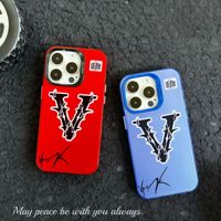 Coque de téléphone tendance personnalisée et protectrice Vrunk à succès pour iPhone 17 16 15 14 13 12 11 Xs Xr, étui dégradé