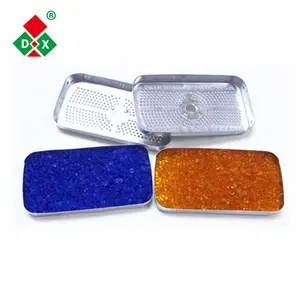 Pequeno Espaço Reutilizável 40G Sílica Gel Dessecante Vasilha Indicando Dry Box Desumidificador Para Shotgun Bag, Pistol Gabinete Tool Box