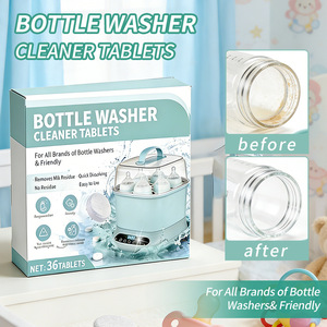 Tablettes effervescentes nettoyantes pour la calamine du lait, éliminent les taches de café et la calamine des biberons - Product Image 3