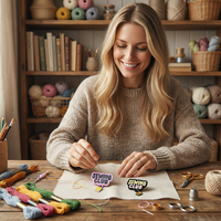 Supports magnétiques personnalisés pour aiguilles – Créez votre propre outil artisanal magnétique pour la broderie et l'esthétique du point moderne