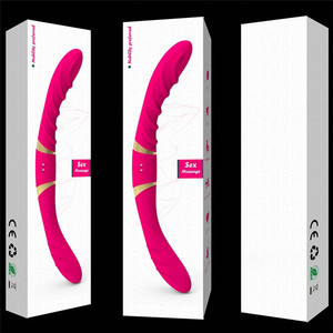 バイブレーターダブルエンドレズビアンセックスおもちゃUSB電源リアルフレキシブルデュアルヘッド - Product Image 2