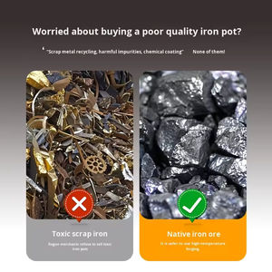 Thickened <b>Cast</b> Iron <b>Pan</b> Set Three Non-Coated Mini Frying <b>Pan</b> Universal Gas Induction Cooker Compatible No Lid Household - Product Image 2