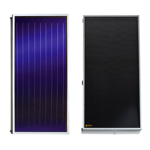 Colectores Solares <span class=keywords><strong>Solar</strong></span> Calentamiento de agua Panel plano Precio Fabricación Cobre Placa plana Colector con panel <span class=keywords><strong>solar</strong></span> térmico - Product Image 2