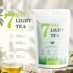 Thé Détox <span class=keywords><strong>Minceur</strong></span> aux Herbes à Marque Blanche, en Boîte, pour une Perte <span class=keywords><strong>de</strong></span> Poids Efficace chez l'Adulte – Suppléments Légers - Product Image 6