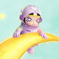 POPMART MEGA SPACE MOLLY 400%+100% Sweet Dream Bears Figurines d'action officielles d'anime, poupées, décoration d'intérieur, boîte mystère, cadeau de collection
