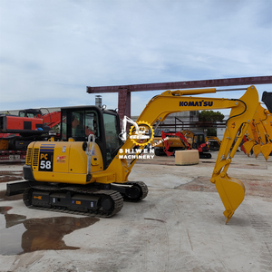 Best-seller ! Excavatrice Komatsu pc58 d'occasion, puissance 29,1 kW, moteur 4D88E-7, mini-pelleuse de 5,8 tonnes, haute qualité, pc35 pc45 pc56 - Product Image 5