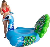 Flotador inflable para piscina de pavo real, diversión en la playa, fiesta de natación, juguetes, piscina, Isla, piscina de verano, balsa, salón para adultos y niños
