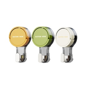 וו מפלסטיק חזק עם שאיבה גביע יחיד קיר תלוי וו עבור מטבח & חדר אמבטיה עיצוב רב תכליתי - Product Image 5