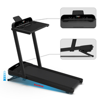 Tapis roulant électrique pliable mini avec support pour tablette iPad, nouveau design