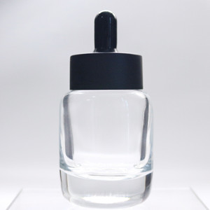 Flacon compte-gouttes en verre transparent à fond épais de 30 ml et 50 ml pour huile essentielle, sérum, <span class=keywords><strong>essence</strong></span>, soin du visage, lotion, huile capillaire, parfum - Product Image 5