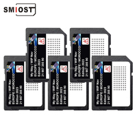 SMIOST Android carte voiture pour GPS Navigation Chang CID logiciels carte SD pour Citroen C4 partenaire C8 Berlingo Europe