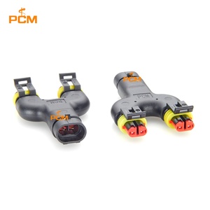 Tyco Y Splitter 2Pin AMP Superseal1.5 Serisi 2 Yollu Erkek-Dişi Adaptör 282104-1 282080-1 Otomotiv LED Işık Araçları için - Product Image 3