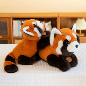 Muñeco de peluche de <span class=keywords><strong>mapache</strong></span> de alta gama, estilo 'Lazy', acostado, para niños, muñeco de confort y juguete, muñeco de panda decorativo - Product Image 3