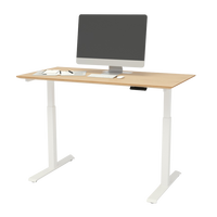 Bureau de travail ergonomique pour ordinateur, réglable en hauteur, pour le télétravail, électrique, réglable en hauteur, assis-debout