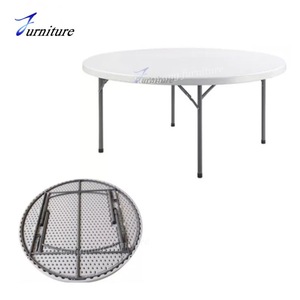 Groothandel Fabriek Verkoop Camping Buiten Dineren 6ft Plastic Opvouwbare Banket Bruidstaart Stoelen En Tafels Voor Evenementen