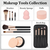 Éponge de maquillage en forme d'œuf, sans latex, douce, pour application humide ou sèche, fond de teint, correcteur, outil cosmétique réutilisable, vente en gros