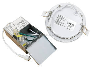 ไฟดาวน์ไลท์ฝังฝ้าขนาด <span class=keywords><strong>4</strong></span> นิ้ว ความสว่างสูง 810 ลูเมน มาตรฐาน IP54 สำหรับพื้นที่เปียก 3000K 4000K 5000K 3CCT 5CCT ไฟ LED พร้อมใบรับรอง ETL และ Energy Star - Product Image 3