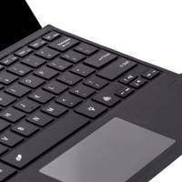 Clavier de tablette 7 couleurs LED rétro-éclairé Trackpad clavier Rechargeable pour Microsoft Surface Pro 3/4/5/6/7