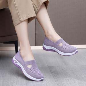 I-0598 New Sneakers Breathable Sneakers Sport Casual Women Single <b>Shoe</b> Mesh <b>Shoes</b> Walking <b>Style</b> <b>Shoes</b> - Product Image 5