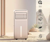 Mini Aire Acondicionado Portátil de 9000 BTU con Pantalla LED y Control Remoto para Hogar, Oficina, RV y Uso en Exteriores