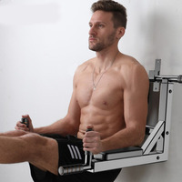 Barre de traction murale multifonctionnelle pour entraînement de force à domicile, station de dips polyvalente pour entraînement de force – Vente en gros