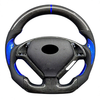 Volant sport en fibre de carbone forgé violet pour Infinit/i G37 FX35 Q50 Q60 2007-2013 Design intérieur unique