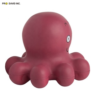 Bola antiestrés <span class=keywords><strong>de</strong></span> espuma PU <span class=keywords><strong>pulpo</strong></span> con logotipo personalizado estilo juguete publicitario - Product Image 4