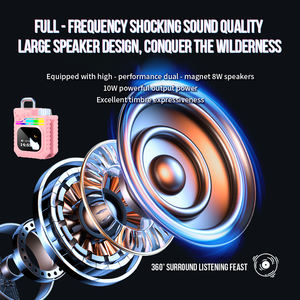 Haut-parleurs intelligents haut-parleur directionnel bt haut-parleur audio crâne avec éclairage <span class=keywords><strong>mp3</strong></span> - Product Image 6