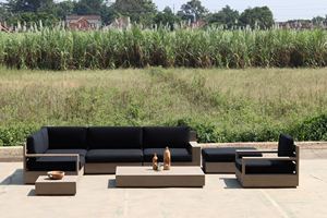 Tumbona Moderna de Madera Maciza para Exteriores con Diseño Elegante para Espacios Exteriores Duraderos - Product Image 5