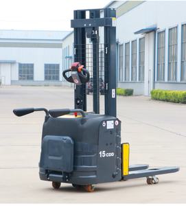 हॉट सेल फुल इलेक्ट्रिक स्टेकर 1000 किलो 1500 किलो 2000 किलो पैदल चलने वाला स्टेकर - Product Image 4