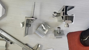 Khung năng lượng mặt trời L Bộ chân phù hợp với tấm pin mặt trời 30mm và bao gồm bộ Kẹp Giữa, bộ kẹp cuối, mối nối Đường sắt, Đường Sắt - Product Image 4