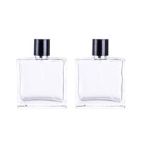 Parfum de Cologne pour Homme Bleu Noir Pharmacie 30ml 50ml 100ml Vaporisateur en Verre pour Huile Corps avec Boîtes en Papier Emballage