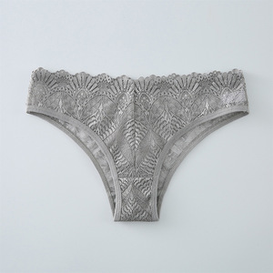 Mutandine da donna a vita bassa in pizzo, intimo invisibile senza cuciture in nylon con taglie S/M/L/XL - Product Image 5