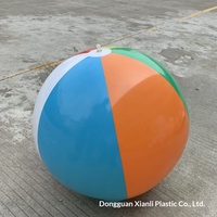 Pelota de Playa Inflable de Plástico Colorida Personalizada por el Fabricante, Unisex, para Niños de 4 a 6 Años, para Piscina, Juegos Acuáticos, Publicidad