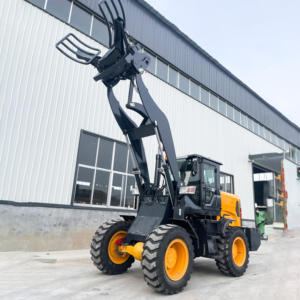 Compacte 4WD diesel wiellader met 1m³ bak, 2000kg laadvermogen, 4 ton wiellader, wielladers gemaakt in China - Product Image 3