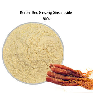 Extracto de Ginseng rojo de alta calidad Panaxoside Panax Ginseng rojo coreano Ginseng 80% Ginsenosides en polvo - Product Image 2