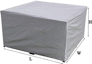 Lona Protectora para Muebles de Jardín, Cubierta para Muebles de Patio y Conjuntos de Asientos Rectangulares, Cubierta Impermeable para Muebles de Patio - Product Image 5