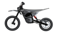 Moto tout-terrain électrique EM5 Pro Trail 5600W 52MPH Batterie lithium 60V 27Ah Suspension double 17/14 pouces Charge rapide 5A Autonomie 60 miles