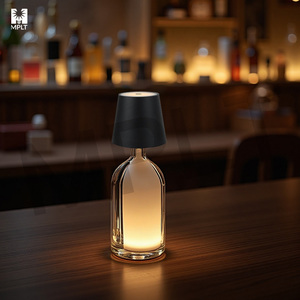 Sem fio Stepless Escurecimento Sem Fio Recarregável Garrafa De Vinho Table Lamp Restaurante Bar Hotéis Mesa Luz Home Decor - Product Image 6