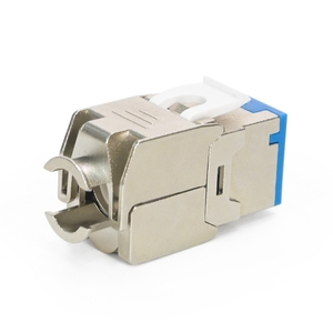 Factory Produce <strong>Network</strong> Cable Use 180 Degree Toolless 8P8C Gold Plated Cat6 FTP Kesytone Jack - Product Image 5