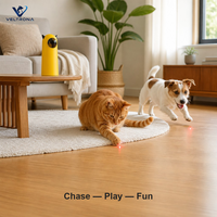 Jouet laser automatique pour chat, pointeur laser rotatif à 360 degrés pour chats et chiens, jouet interactif pour animaux de compagnie à jeu automatique