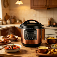 Cuisinière à pression électrique à cuisson rapide, système de verrouillage de sécurité, multifonction, pour la cuisine domestique