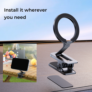 Accessoires essentiels de voyage support de téléphone avion magnétique multifonction pour avion voiture maison extérieur - Product Image 3