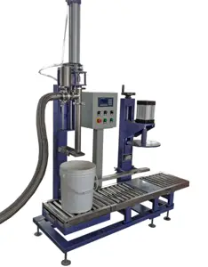 Tappatrice di misurazione e pesatura da 25kg tappatrice idraulica per latte in propilene puro attrezzatura di pesatura automatica
