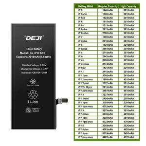 โทรศัพท์มือถือ Deji พร้อมแบตเตอรี่<span class=keywords><strong>แบ</strong></span>บถอดได้สำหรับแบตเตอรี่ <span class=keywords><strong>iPhone</strong></span> <span class=keywords><strong>se3</strong></span> 2022 - Product Image 1