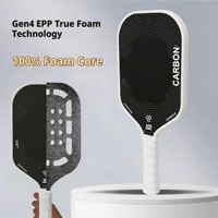 Raket Pickleball Power Control T700 Serat Karbon Thermoformed dengan Inti EPP, Raket Peak Berkinerja Tinggi